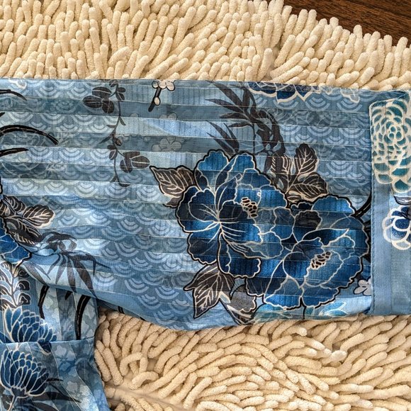 c.b. collections button-up blouse  SZ PL - Picture 6 of 16